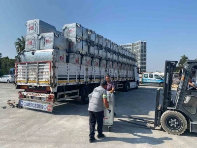 Akdeniz Belediyesinden daha temiz bir kent için 250 yeni çöp konteyneri
