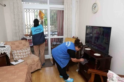 Akdeniz Belediyesinden g&ouml;n&uuml;lleri ısıtan bayram hediyesi

