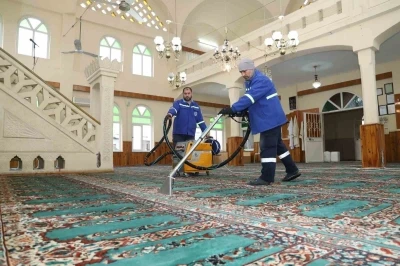 Akdeniz&rsquo;de camilerde Ramazan hazırlığı
