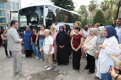 Akdenizli anne ve kızları Kapızlı Gen&ccedil;lik Kampında buluştu
