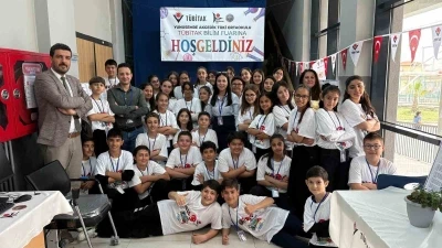 Akgedik TOKİ Ortaokulu&rsquo;nda bilim ş&ouml;leni
