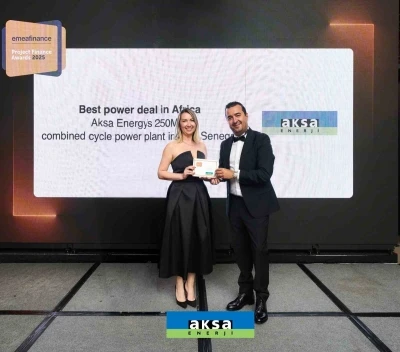 Aksa Enerji EMEA Finance&rsquo;ten &lsquo;En İyi Enerji Finansmanı&rsquo; alanında iki &ouml;d&uuml;l aldı
