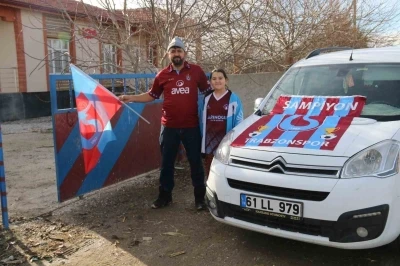 Aksaray&rsquo;da bordo-mavi k&ouml;y: Trabzonspor sevgisi yıllardır s&uuml;r&uuml;yor
