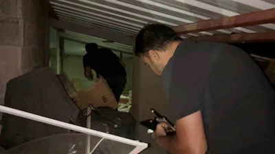 Aksaray&rsquo;da hırsız ihbarı polisi alarma ge&ccedil;irdi
