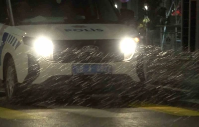 Aksaray&rsquo;da kar yağışı başladı
