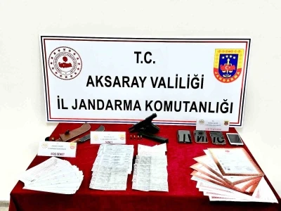 Aksaray&rsquo;da tefeci operasyonu: 1 tutuklama
