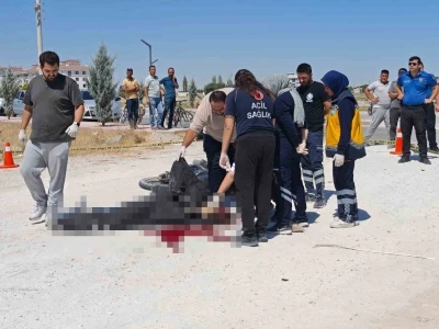 Aksaray’da tır ile motosiklet çarpıştı: 1 ölü
