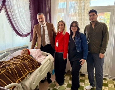 Akşehir’de evde sağlık hizmetine gönül dokunuşu
