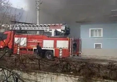 Akşehir&rsquo;de m&uuml;stakil evde yangın: 1 yaralı
