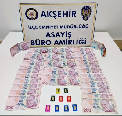 Akşehir&rsquo;de sahte altın satıcılarına operasyon
