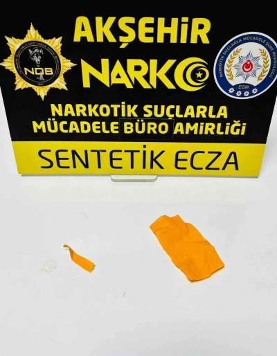 Akşehir&rsquo;de uyuşturucu operasyonu
