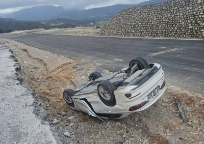 Akseki&rsquo;de trafik kazası: 1 yaralı
