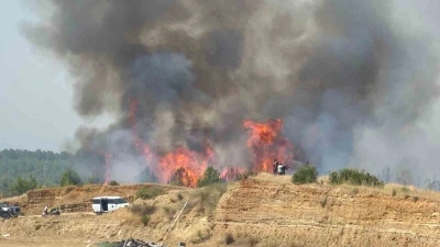 Aksu&rsquo;daki orman yangını kontrol altına alındı, 10 hektar alan zarar g&ouml;rd&uuml;
