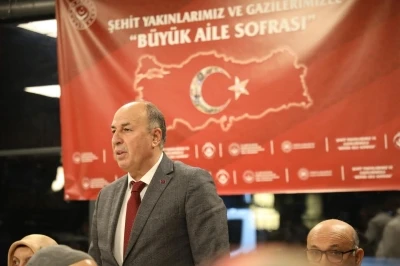 Alaca&rsquo;da şehit aileleri ve gaziler iftarda buluştu
