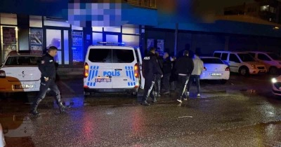 Alacak verecek kavgasına polis ekipleri m&uuml;dahale etti