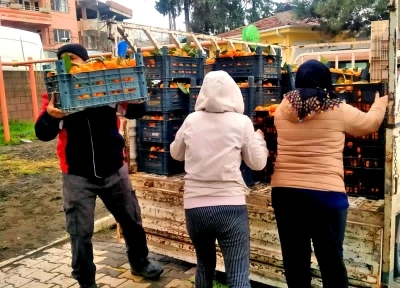 Ala&ccedil;atı&rsquo;dan Hatay&rsquo;a dayanışma k&ouml;pr&uuml;s&uuml;
