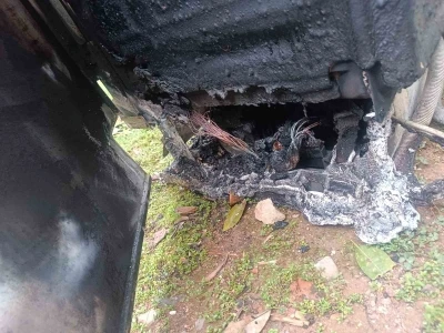 Alanya&rsquo;da &ccedil;amaşır makinesi yangını korkuttu

