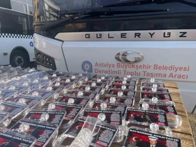 Alanya’da şehitlerin isimleri halk otobüslerinde yaşatılacak
