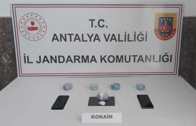Alanya’da yarım kilo kokain ele geçirildi
