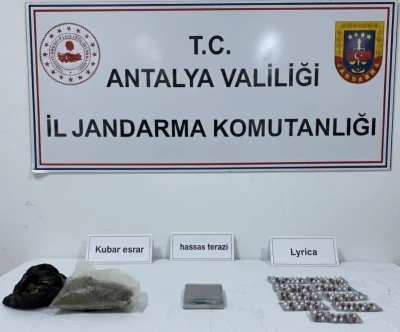 Alanya’da yarım kilo kubar esrar ele geçirildi
