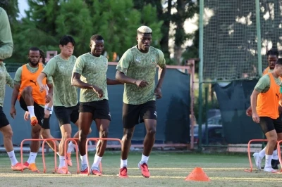 Alanyaspor, Kocaelispor maçı hazırlıklarına başladı
