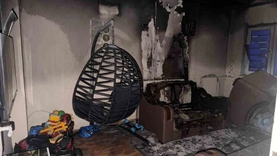 Alaplı&rsquo;da bir evde &ccedil;ıkan yangında oda zarar g&ouml;rd&uuml;
