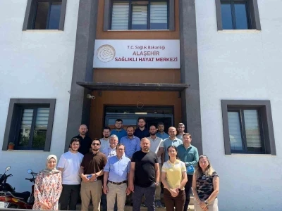 Alaşehir&rsquo;de sağlık el&ccedil;ileriyle sağlık bilinci seferberliği başlatıldı
