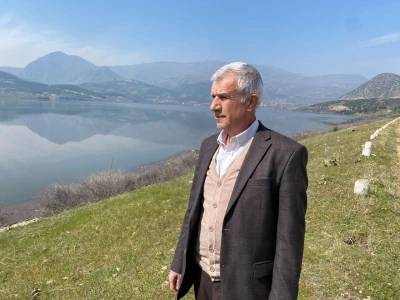 Alaşehirli &ccedil;ift&ccedil;ilerin su sevinci
