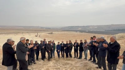 Ali Şahin Baraklı Muhtar ve &Ccedil;ift&ccedil;ilerle Birlikte GES Sistemini Yerinde İnceledi