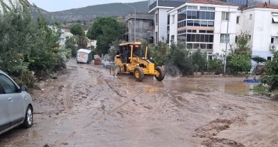Aliağa Belediyesinden sel bölgesine destek
