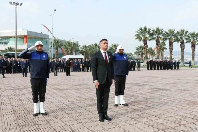Aliağa&rsquo;da &Ccedil;anakkale Zaferi&rsquo;nin 111. yıl d&ouml;n&uuml;m&uuml; kutlandı
