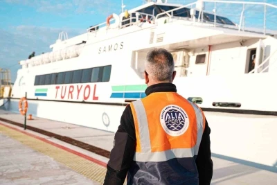 Aliağa&rsquo;dan Midilli&rsquo;ye d&uuml;zenli seferler başladı
