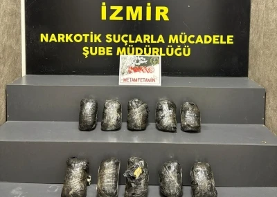 &rsquo;Alis&rsquo; tepki verdi, ara&ccedil;tan 10 kilo uyuşturucu &ccedil;ıktı
