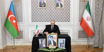 Aliyev&rsquo;den İran B&uuml;y&uuml;kel&ccedil;iliği&rsquo;ne "Hamaney i&ccedil;in başsağlığı" ziyareti
