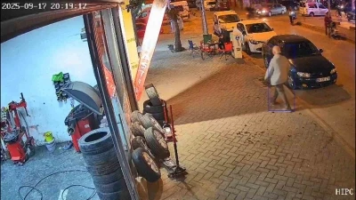 Alkollü sürücünün kullandığı otomobil elektrikli bisiklete çarptı: 1 yaralı
