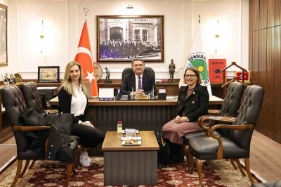 Alman başkatipten Başkan Erdem&rsquo;e ziyaret
