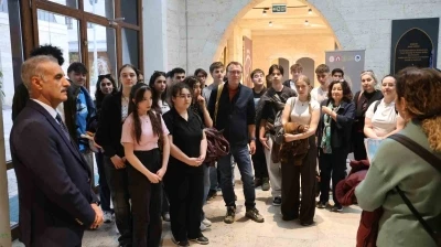 Alman &ouml;ğrenciler ahilik k&uuml;lt&uuml;r&uuml;n&uuml; Kırşehir&rsquo;de tanıdı
