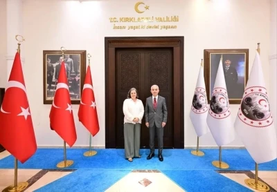 Almanya İstanbul Başkonsolosu’ndan Vali Turan’a ziyaret
