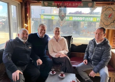 Almanya&rsquo;nın 10. Cumhurbaşkanı Cristian Wolf İznik&rsquo;te
