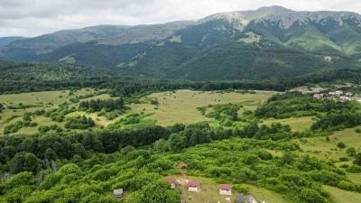 Alpler’i andıran manzarasıyla Cimban Yaylası ziyaretçileri mest ediyor
