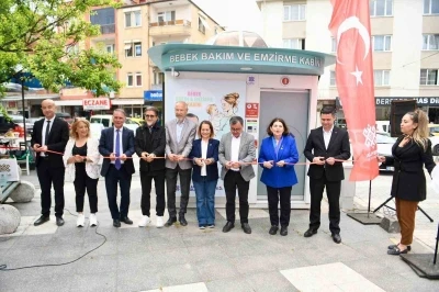 Altıeyl&uuml;l&rsquo;de bebek bakım ve emzirme kabinleri a&ccedil;ıldı
