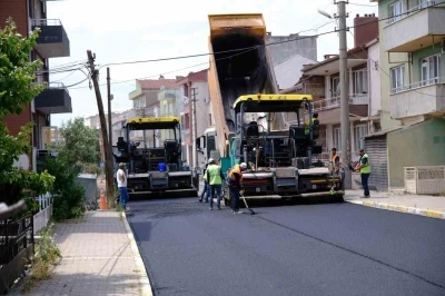 Altıeyl&uuml;l&rsquo;&uuml;n yolları modern ve g&uuml;venli hale geliyor
