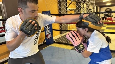 Altın madalyalı Siirtli boksör kızını yetiştiriyor: Hedefi şampiyonluk