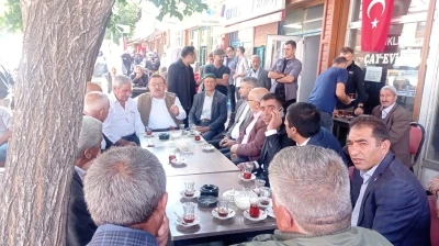 Altınok, Tekman’da temaslarda bulundu
