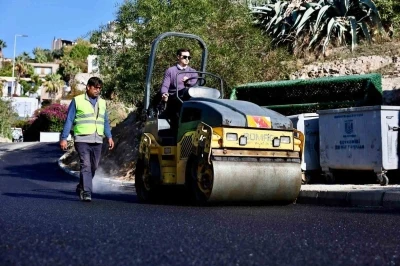 Altyapı çalışmaları tamamlandı, sokak sıcak asfalta kavuştu
