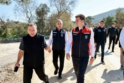 Altyapı yatırımları yerinde incelendi

