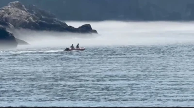 Amasra’da etkili olan sis kartpostallık görüntüler oluşturdu
