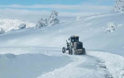 Amasya&rsquo;da 58 k&ouml;y yolu ulaşıma kapalı

