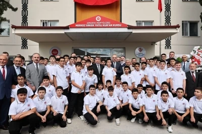 Amasya’da Erkek Kur’an Kursu açılışı dualarla yapıldı
