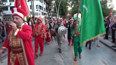 Amasya&rsquo;da mehterli milli irade y&uuml;r&uuml;y&uuml;ş&uuml; yapıldı
